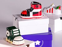 JK8201 Конструктор Молодежная белая кроссовка