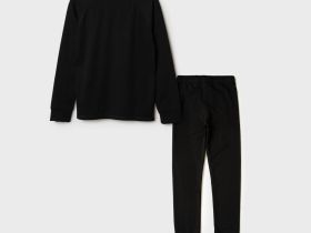 Термокомплект трикот. для девочек: фуфайка (футболка) с длин. рук, брюки для эпизод. использования