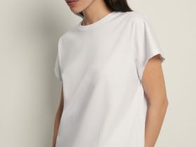 Футболка из мерсеризованного хлопка