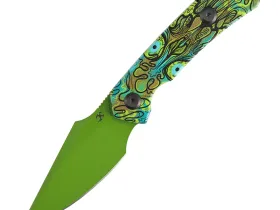 Туристический нож Kansept Fenrir, сталь D2, рукоять G10, Jade