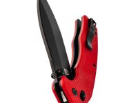 Складной нож Obertech ns-01 thumb stud, сталь VG-10, рукоять G10, красный