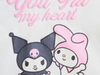 Футболка с принтом для девочек, Белый