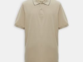 Поло из хлопка свободного кроя