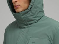 Утепленная куртка с капюшоном