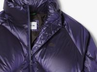 Женский дутый короткий пуховик Lacoste оверсайз