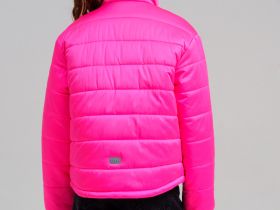 Куртка текстильная с полиуретановым покрытием для девочек