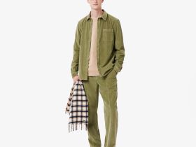 Мужские вельветовые брюки Lacoste