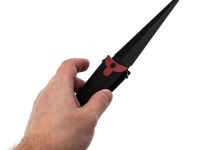 Складной нож Daggerr Cinquedea all black DLC, сталь VG-10, рукоять G10