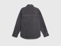 Вельветовая рубашка для девочек, Серый