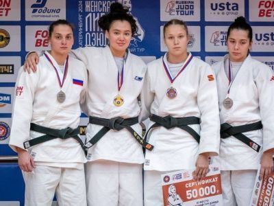 Якутская дзюдоистка Полина Иудина стала победительницей этапа Russian judo tour