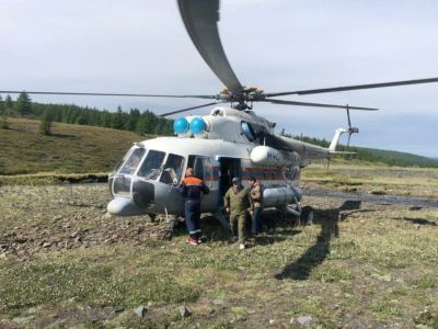Во время поисков пропавшего Ан-2 в Якутии вертолётами обследовано 4000 кв. км