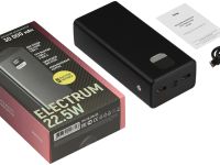 Портативное зарядное устройство TFN Electrum 30 000mAh Black