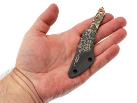 Нож киридаши Koi Dragon, сталь AUS-8