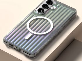 Чехол VLP Pulse Case MagSafe для Galaxy S26+ перламутровый