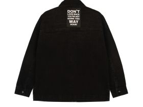 Куртка текстильная джинсовая для девочек