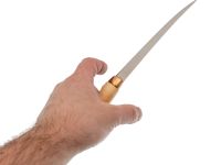 Филейный нож Rapala FNF6, нержавеющая сталь, лакированная береза
