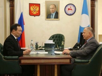 Перспективы развития Кючусского кластера обсудили глава Якутии и президент ПАО «Селигдар»