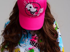 Кепка текстильная для девочек