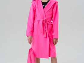 Халат трикотажный для девочек