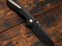 Складной нож CJRB Scoria, сталь AR-RPM9, Black G10