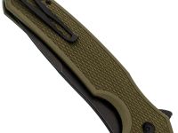Складной нож Mr.Blade Hellcat blackwash, сталь S35VN, рукоять Olive G10