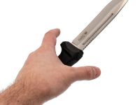 Тактический нож Kizlyar Supreme Dominus, сталь AUS-8, рукоять кратон, черный