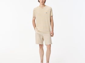 Мужская футболка Lacoste приталенного кроя