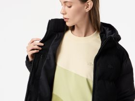 Женский короткий пуховик Lacoste