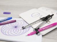 Циркуль Faber-castell "Quick Set" с универсальным адаптором и вставной ножкой 3,5 мм