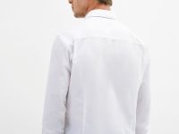 Базовая рубашка Slim Fit, Белый