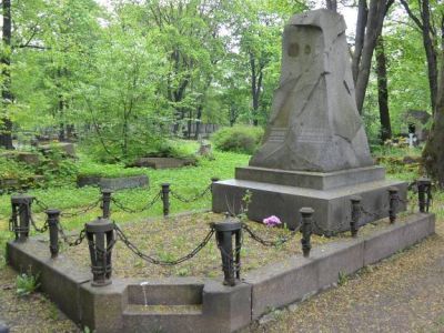 Могила Направника Э.Ф. (1839-1916), композитора