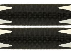 Грипсы VELO силикон с улучшенным сцеплением ладони (черный / серый 130 мм)