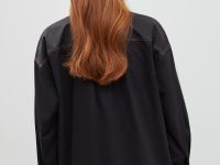 Рубашка силуэта oversize из хлопка