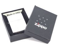 Зажигалка ZIPPO Classic с покрытием Satin Chrome™, латунь/сталь, серебристая, матовая, 36x12x56 мм