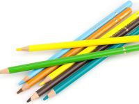 Набор карандашей цветных Nyoni 120 цв, деревянные, заточенные, ластик и точилка в комплектке, в мета