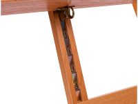 Мольберт напольный Лира с наклонной штангой Гамма "Студия", 65,5*85*164(225) см, бук