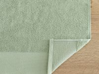 Полотенце махровое Strisce, зеленое