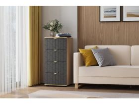 Комод Монблан 47x99 Грань Графитовый