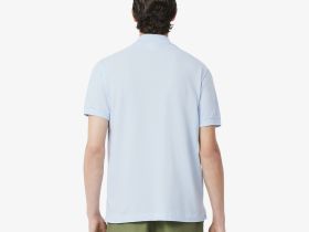 Мужское поло Lacoste из смеси эластичного органического хлопка