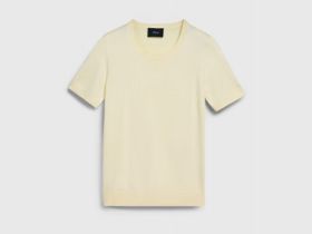 Джемпер с коротким рукавом, Желтый