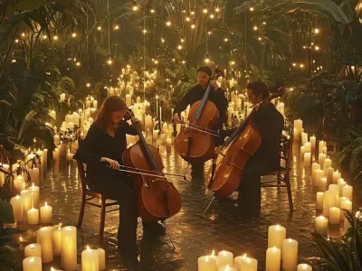 Билеты на Магия свечей. Рок-хиты на виолончелях в оранжерее (Оранжерея Таврического сада) / Концерт | Афиша | ИнфоТаймс