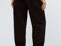 Свободные джинсы Боу, Серый