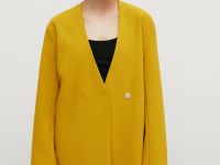 Жакет с v-образным вырезом