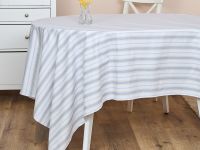 Скатерть Мимоза/Mimosa, серая