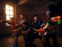 36731 Игровой набор ZURU X-Shot INSANITY: Хоррорфайр Рипер Х ДУО (2 бластера, 16 снарядов)