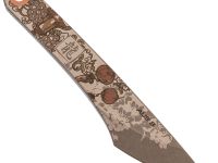 Нож киридаши Koi Dragon, сталь AUS-8