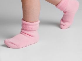 Носки детские трикотажные махровые для девочек