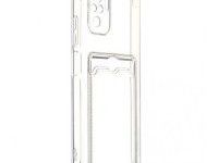 Чехол-накладка Keephone Shield Series для Samsung Galaxy S23+ c держателем для карт пластиковый (прозрачный)