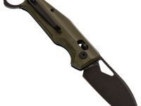 Складной нож Trivisa Sagitta-04G, сталь 14C28N, рукоять микарта