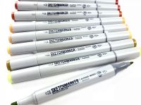 Маркер двухсторонний на спиртовой основе Sketchmarker Цвет Цитрус